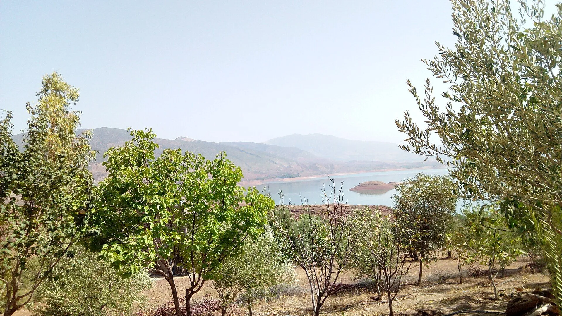Bin El Ouidane — Bin El Ouidane lake