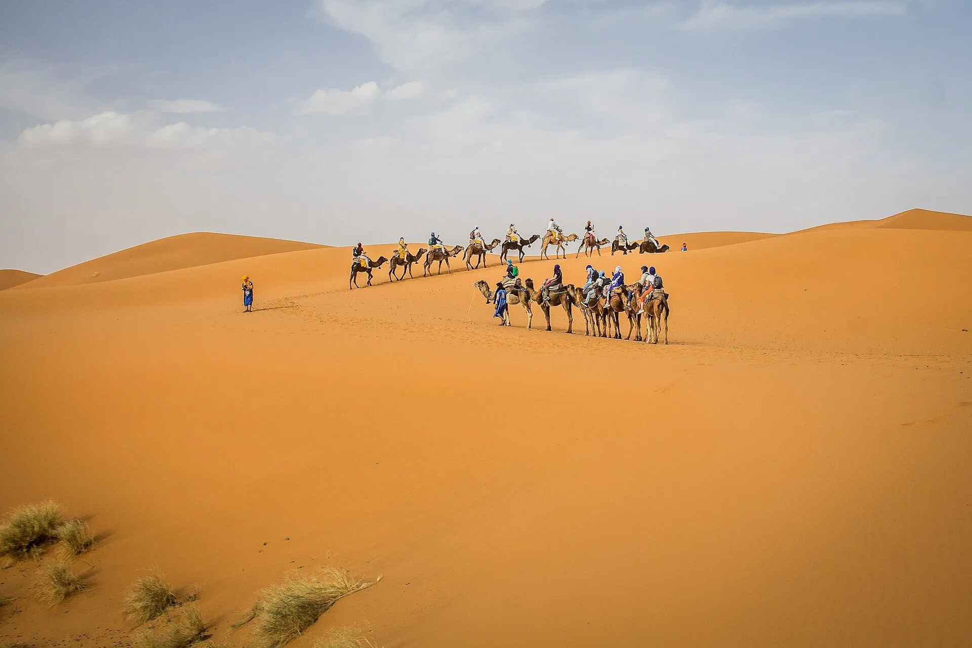 Merzouga — Merzouga and the dunes